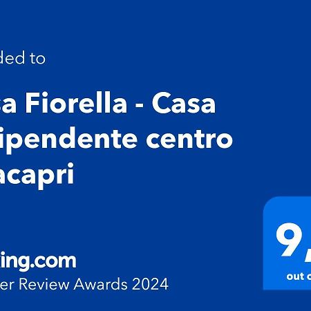Casa Fiorella - Casa Indipendente Centro Anacapri Exterior foto