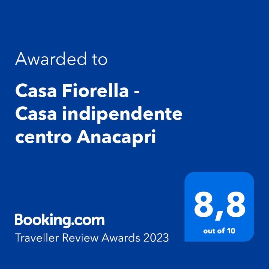 Casa Fiorella - Casa Indipendente Centro Anacapri Exterior foto