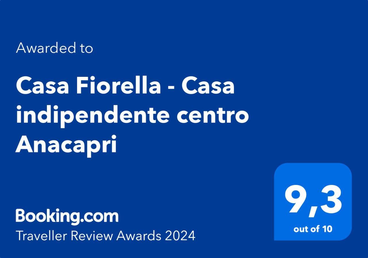 Casa Fiorella - Casa Indipendente Centro Anacapri Exterior foto